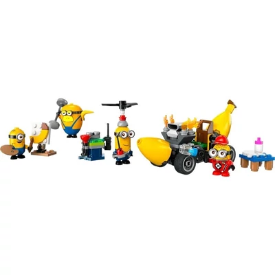 Kép 2/2 - LEGO Gru 4 - Minyonok és banánautó (75580)