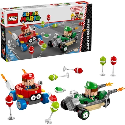 LEGO Super Mario - Mario Kart – Baby Mario és Baby Luigi (72034)