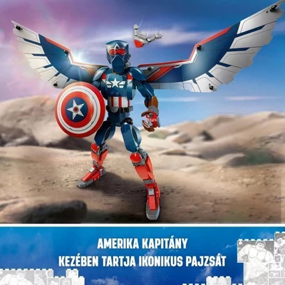 Kép 4/6 - LEGO Marvel - Az új Amerika Kapitány (76296)