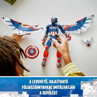 Kép 6/6 - LEGO Marvel - Az új Amerika Kapitány (76296)