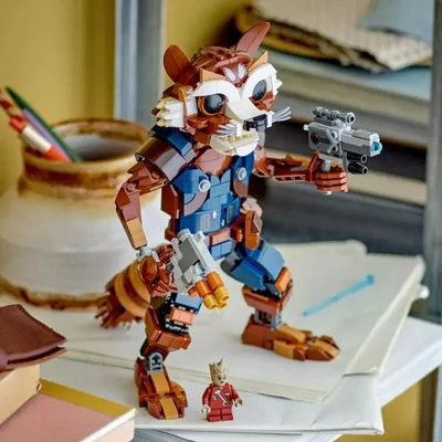 Kép 3/3 - LEGO Marvel - Super Heroes: Mordály & Baby Groot (76282)