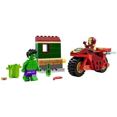 Kép 2/5 - LEGO Marvel - SUPER HEROES Vasember biciklivel és Hulkkal (76287)
