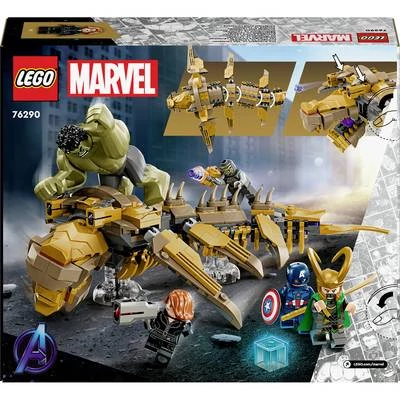 Kép 3/5 - LEGO Marvel - Super Heroes Bosszúállók vs Leviatán (76290)