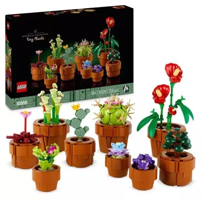 LEGO Icons - Apró cserepes növények (10329)