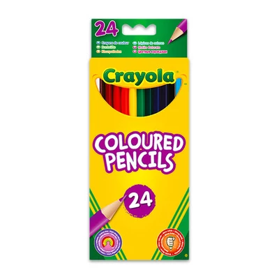 Crayola - 24 db extra puha színes ceruza (3624)