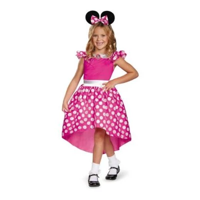 Disguise Limited - Minnie egér: Pink jelmez - 109-123 cm (129449L)