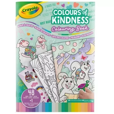 Crayola - kedves szavak színezőkönyv matricákkal (25-2737G)
