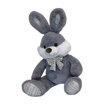 Nicotoy - Tapsi plüss nyuszi - szürke, 26 cm