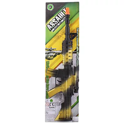 Kép 3/4 - Gépfegyver, szikrázó, 14x49 cm lapon