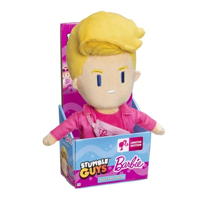Kép 3/3 - Stumble Guys x Barbie ölelhető plüss figura, 30 cm - 4 féle