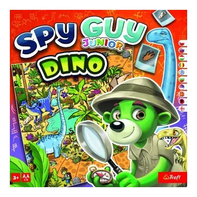 Trefl: Spy Guy Junior társasjáték - Dinópark