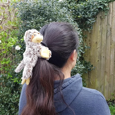 Kép 2/3 - Snap & Snuggle Pattanj pajtás plüss barát képeskönyvvel  - az én álmos lajhárom