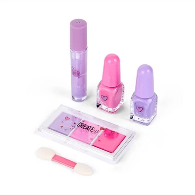 Kép 2/2 - Canenco Create It!  Make-up szett szív alakú fémdobozban