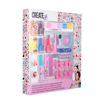 Kép 2/2 - Canenco Create It! Make-Up szett neon és csillámló színekkel