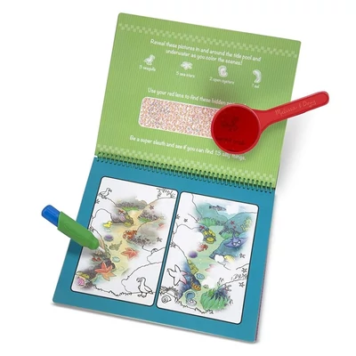 Kép 2/2 - Melissa & Doug Kreatív játék, Rajzolás vízzel deluxe, a város körül