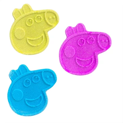 Kép 2/2 - Craze Inkee vegán fürdő bomba forma - Peppa Malac eper aromával, 3db-os