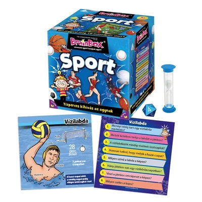 Kép 2/3 - BrainBox Sport társasjáték