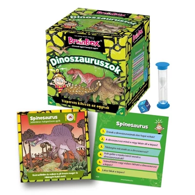 Kép 2/3 - BrainBox Dinoszauruszok társasjáték