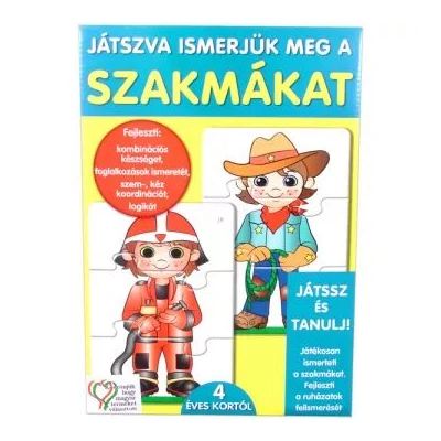 Ajándék: Játszva ismerjük meg a szakmákat