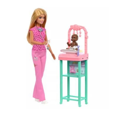 Barbie: Karrierista Barbie baba szettben - Gyerekorvos