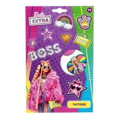 Barbie: Tetoválómatrica készlet