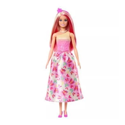 Barbie: Varázslatos hercegnő baba - rózsaszín