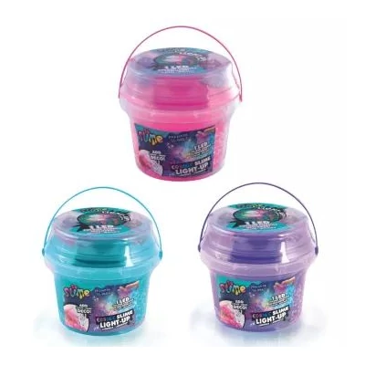 Canal Toys: So Slime LED-del világító kozmikus slime vödörben - többféle