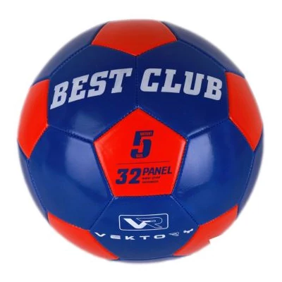 Vektory: Focilabda Best Club felirattal - piros-kék