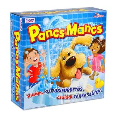 Pancs Mancs - vidám kutyusfürdetős családi társasjáték