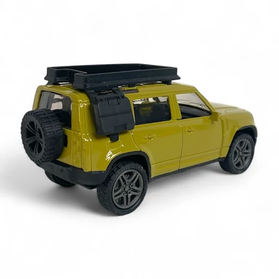 Kép 6/9 - Fém autó, el., hang+fény, hátrahúzós, jeep, ajtónyitós, Hummer szerû,4 szín, 16x7 cm dob. Gombel.