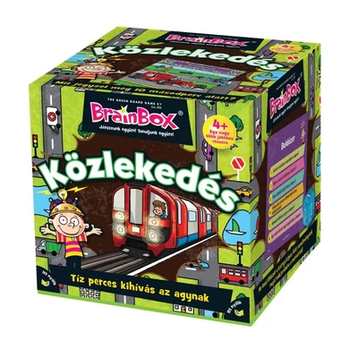 Kép 2/2 - BrainBox Közlekedés társasjáték