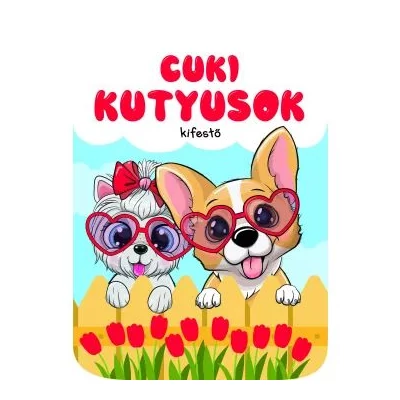 Cuki kutyusok kifestő