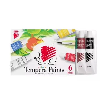 ICO Süni: Tubusos tempera - 6 db-os, 6 x 16 ml