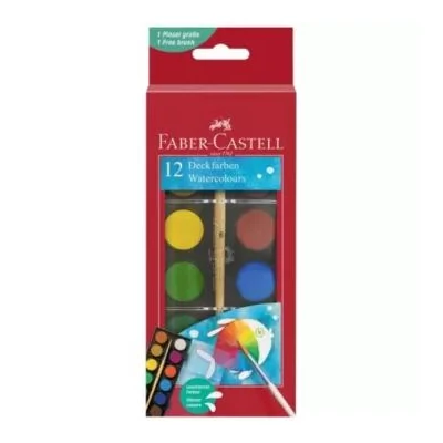 Faber-Castell: Vízfesték - 12 db-os