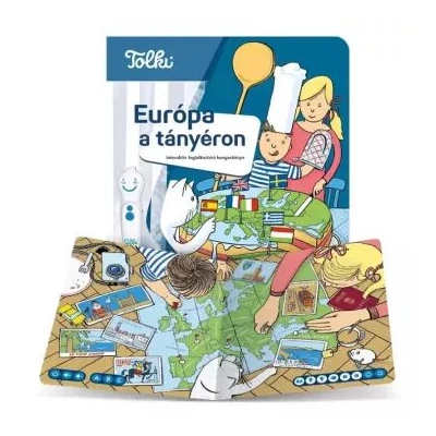 Tolki: Interaktív foglalkoztató hangoskönyv - Európa a tányéron
