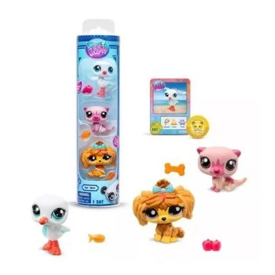 Littlest Pet Shop: Pet Trio Tuba játékfiguraszett, 3 db-os - Country Pets