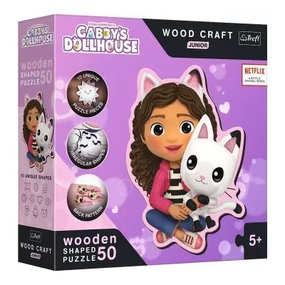 Trefl Puzzle Wood Craft: Gabi babaháza - 50 darabos puzzle fából