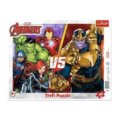 Trefl: Bosszúállók - 25 darabos puzzle