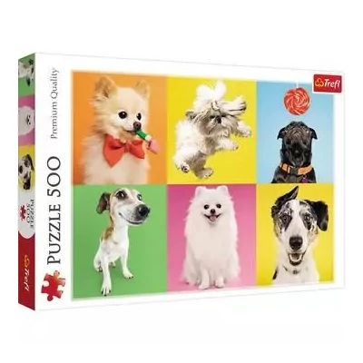 Trefl: Kutyák puzzle - 500 darabos