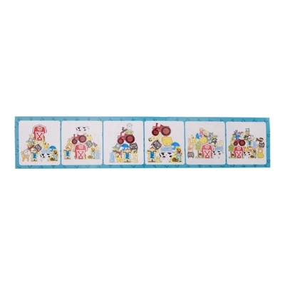 Kép 3/4 - Fa ki-berakó, illesztõs, farmos, 13x45 cm pvc