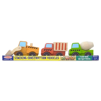 Kép 2/3 - Melissa & Doug Fa jármű, Építkezés