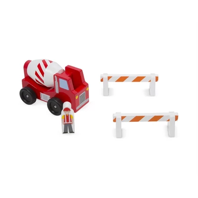 Kép 3/3 - Melissa & Doug Fa jármű, Építkezés és munkagépek