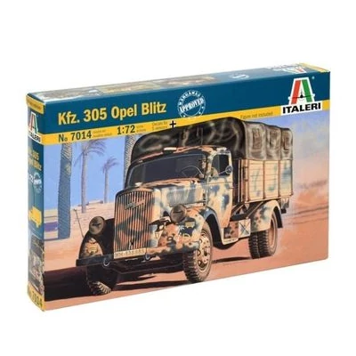 Italeri: Opel Blitz II. világháborús német teherautó makett, 1:72