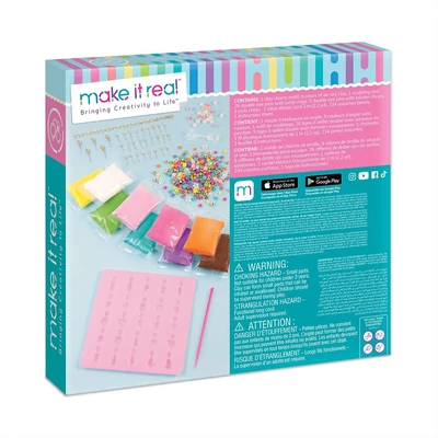 Kép 2/2 - Make It Real Gyurma charm ékszerkészítő készlet