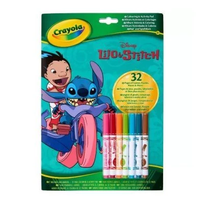 Crayola: Lilo&Stitch színező és foglalkoztató füzet