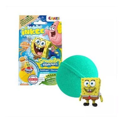 Inkee: Vegán fürdőgolyó Spongyabob figurával - hamburger illatú