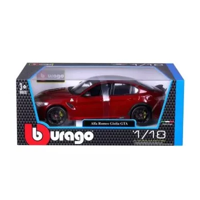 Bburago: Alfa Romeo Giulia autó - piros