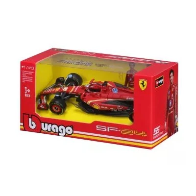 Bburago F1 versenyautó - SF24 Ferrari, 1:43