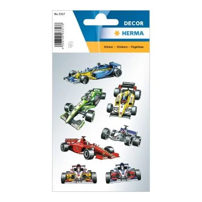 Herma: Versenyautók matricacsomag