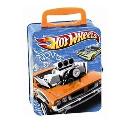 Hot Wheels: Autótároló bőrönd 18 autóra